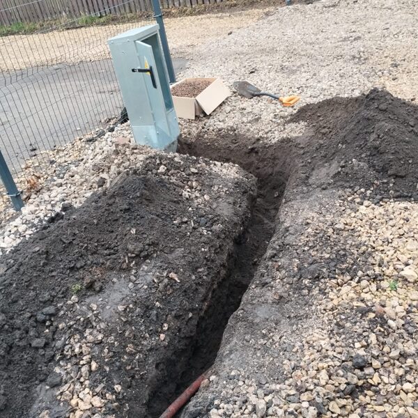 Vājstrāvas montāžas darbi.